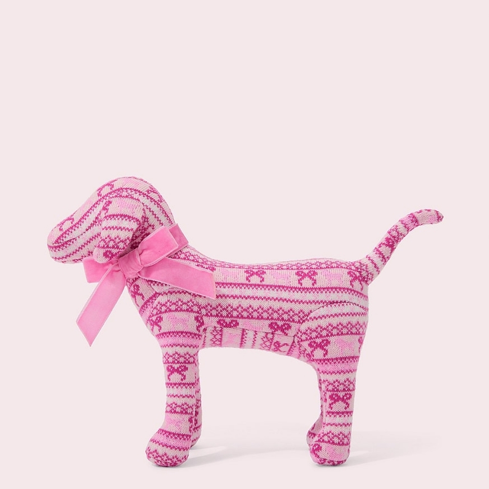 PINK x LoveShackFancy Medium Dog (Pretty Fairisle)